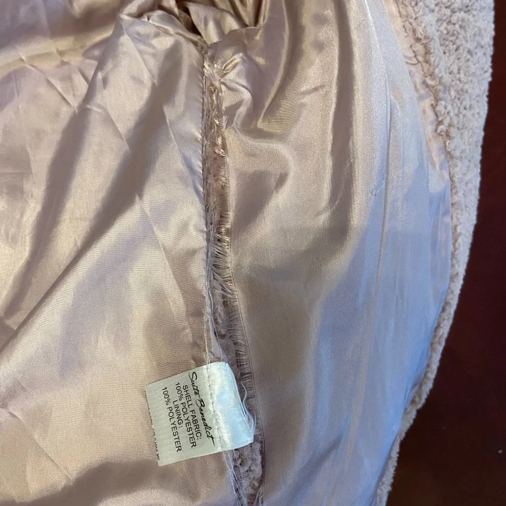 Italian Suite Benedict Teddy bear sherpa motor jacket, size S - Picture 7 of 8